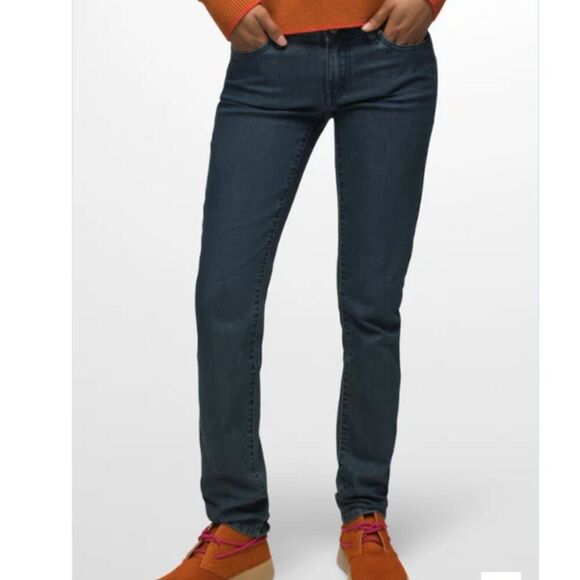 PRANA Kayla Jean in Indigo Blue Size 12/31 - Picture 1 of 8